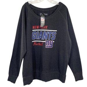 NFL Womens New York Giants Sweatshirt Gameday Apparel New 2X